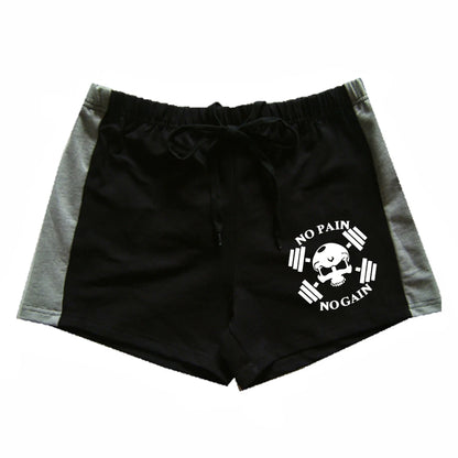 Quick Dry Running Shorts Men Solid Sports Clothing Fitness Bodybuilding Short Pants Sport Homme Gym Training Beach Shorts Length