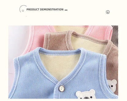 Kids Clothes Waistcoat Children&