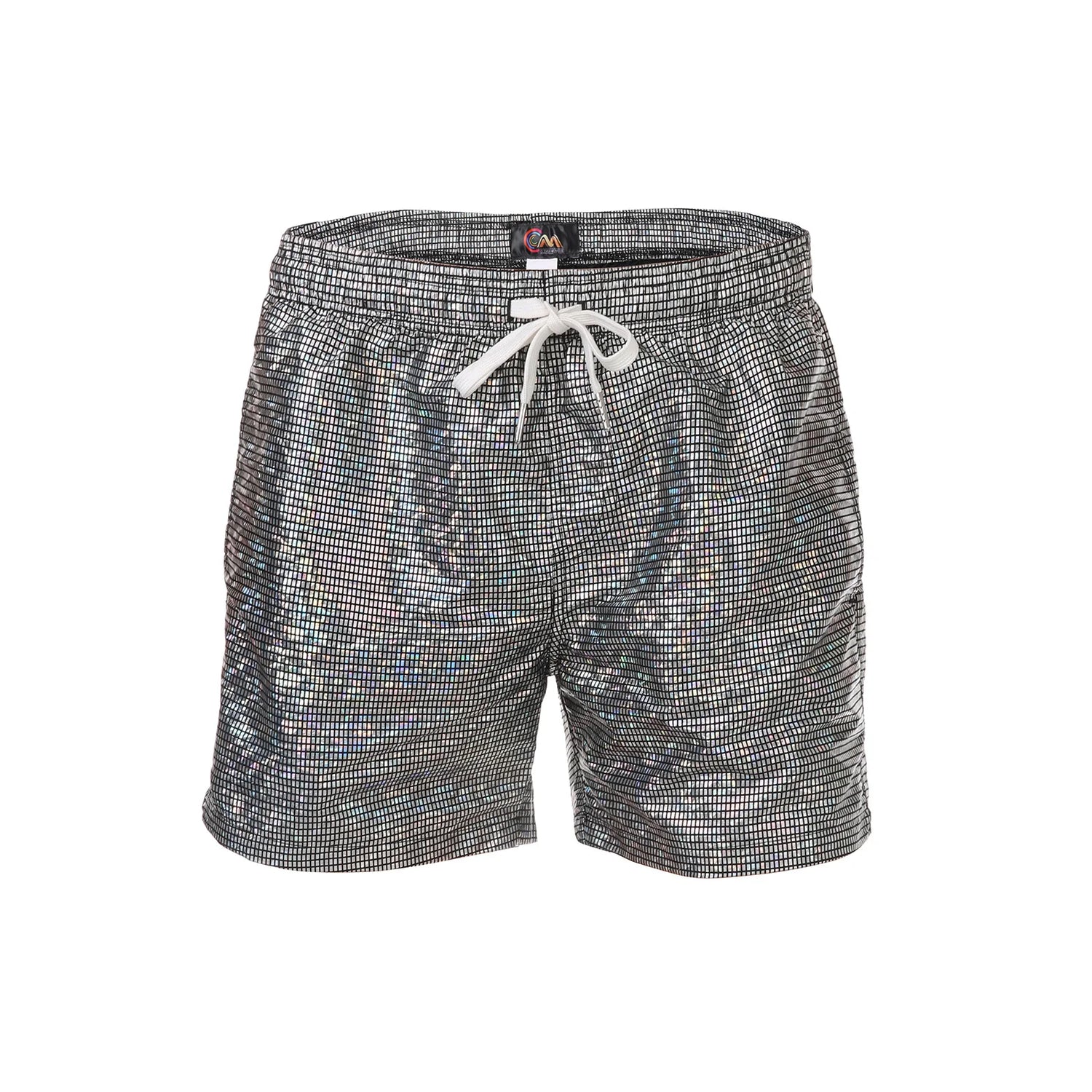 Casual Shorts Men Summer Shiny Quick-dry Beach Sports Short Pants Bottoms Man Beachwear Clothing Homewear With Pocket