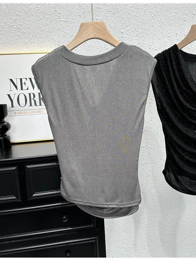 Sleeveless T-shirt women&