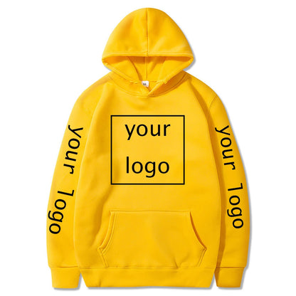 Hoodies Anime New Custom Hoodies Diy Logo Image Print Clothing Customized Sport Casual Sweatshirt Hoodie Pullover Size Xs-4Xl