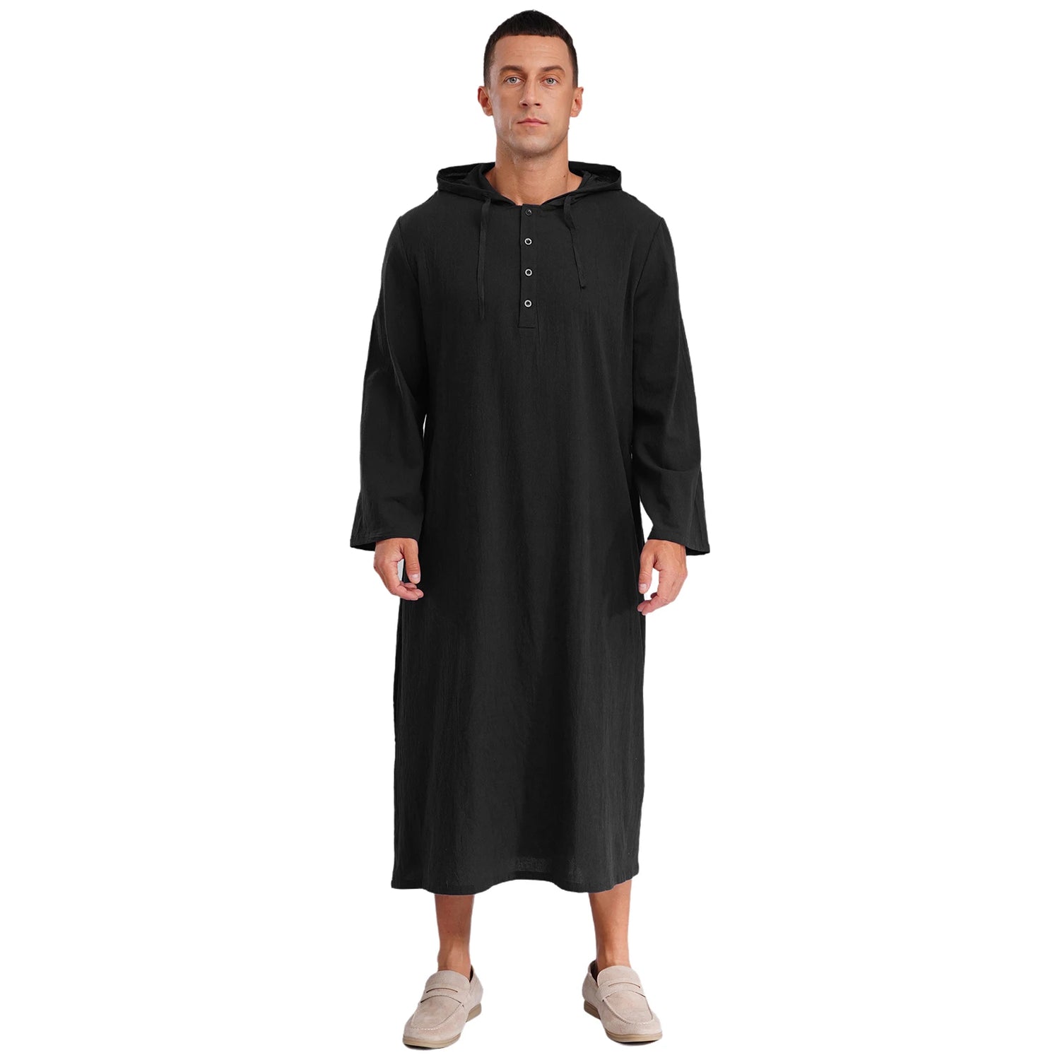 Islamic Kaftan Muslim Jubba Arabic  Thobe Men&