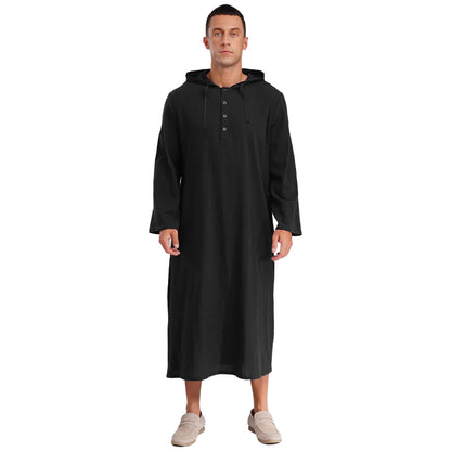 Islamic Kaftan Muslim Jubba Arabic  Thobe Men&