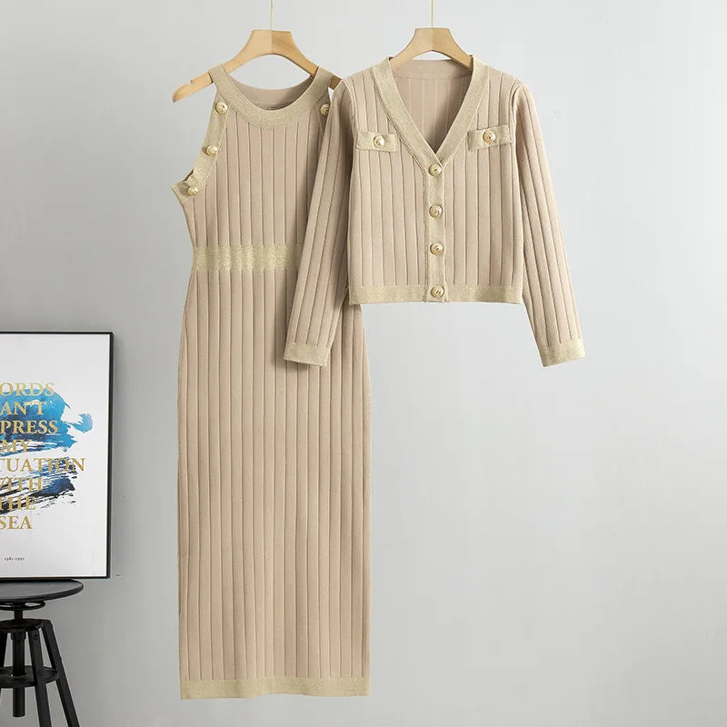French Style Dress Sets Women&