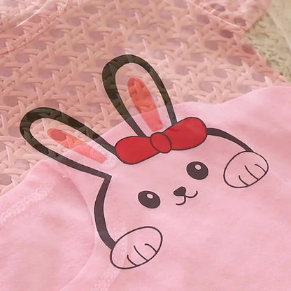 Kids Summer Clothes Set Cartoon Baby Tops Shorts Set 2Pcs Cotton Children Loungewear Suit Kids Girls Boys Sport Outfit Suit
