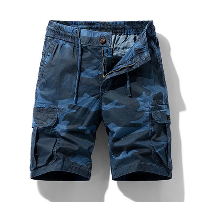 Men Shorts 2023 Fashion Plaid Beach Shorts Mens Casual Camo Camouflage Shorts Military Short Pants Male Bermuda Cargo Overalls