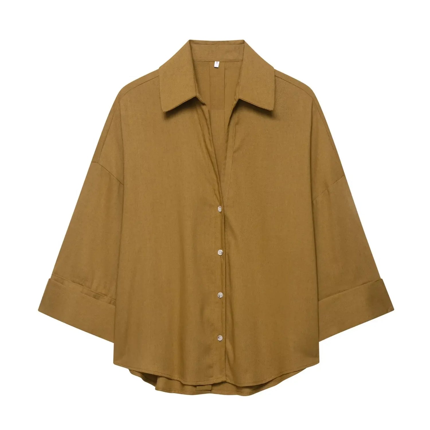 Spring Autumn Simple Linen Blend Long Sleeve Casual Shirt Summer Lapel Single Breasted Loose Chic Shirts Fashion Blouses Women