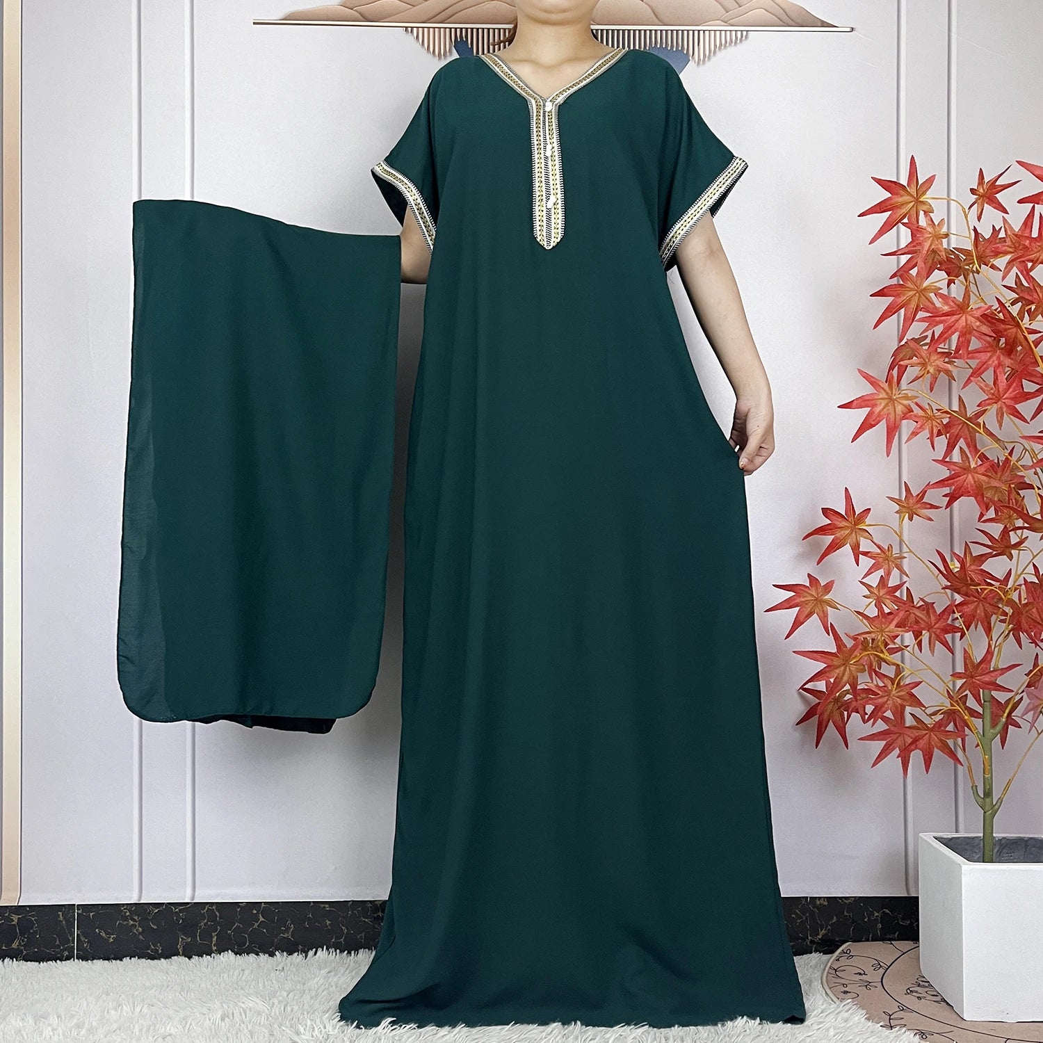 New Summer Kaftan Abaya 2023 African Dresses for Women Traditional Clothing Islam Prayer Attire Turkey Muslim Loose Robe Ramadan