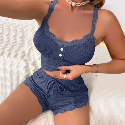 Women Pajama Sets Pijama Pajamas Woman Summer Set Sexy Women Sleepwear for Sleeping Women&