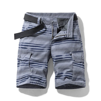 Men Shorts 2023 Fashion Plaid Beach Shorts Mens Casual Camo Camouflage Shorts Military Short Pants Male Bermuda Cargo Overalls