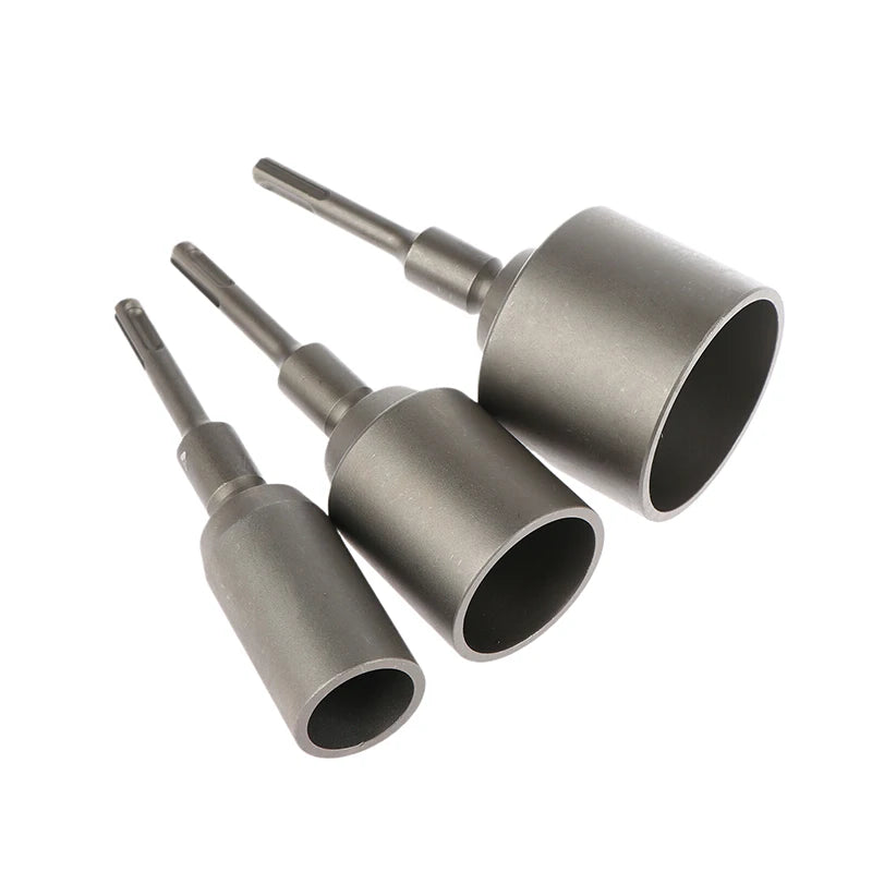 Forged Steel SDS-Plus Ground Rod Driver, Heavy Rotary Hammer Drills, T Post Drill Converter.