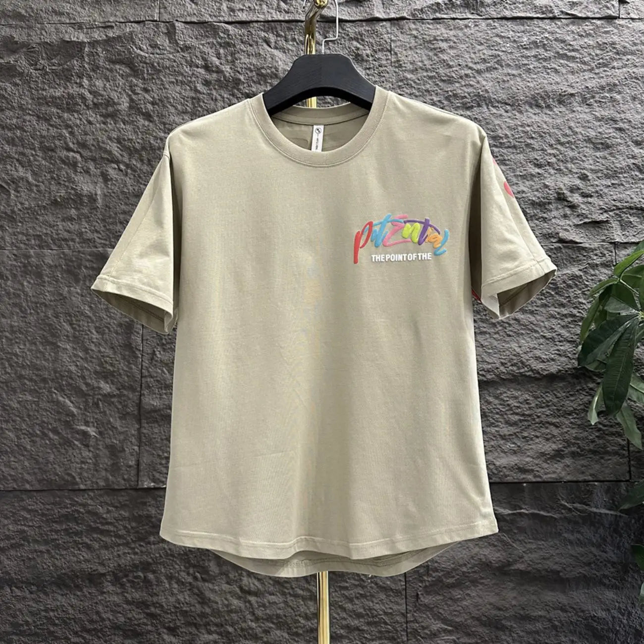Top 100℅ Cotton Graphic T Shirt for Men Print Watercolor Fashion New In Cool Man Tee Shirts Xl Luxury High Quality S Streetwear