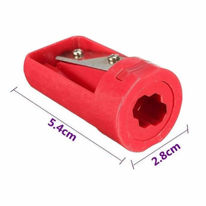 Woodworking Hand Tools Manual Woodwork Pencil Cutter Portable Useful Carpenter Pencil Sharpener Practical Blue Narrow Sharpening