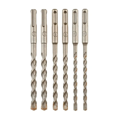 DEWALT DT60302 SDS Plus Drills 6 Piece Set 6MM 8MM 10MM  Electric Hammer Bit Non-Slip Twist Drill Tool Accessories