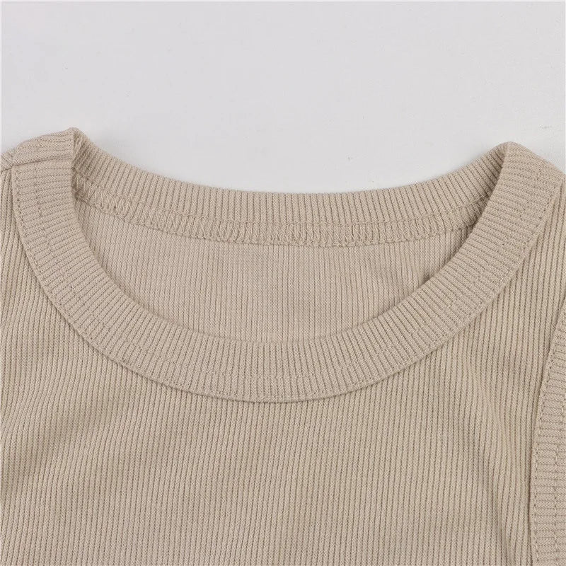 Tank Tops Women Yellow Casual Vest Sleeveless Camis Shoulder Women&