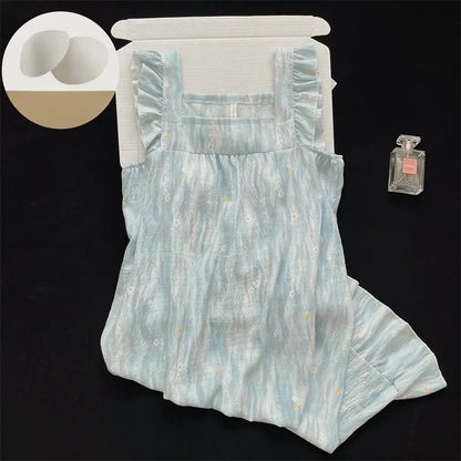 Pyjama Set Woman Pajama Sets Sleeping Pajamas Women Womens Sexy Nightwear Women Ladies Pyjamas Femmes Sexy’ Sleepwear Women&