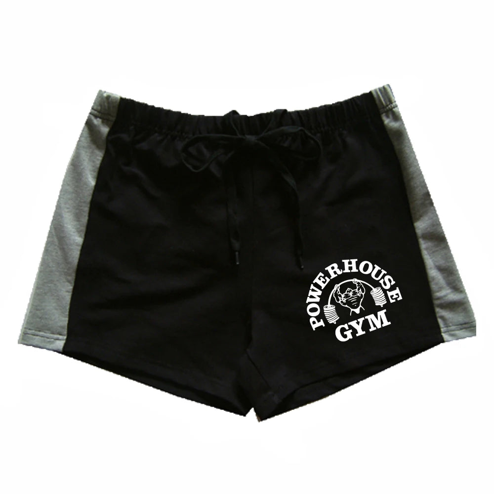 Quick Dry Running Shorts Men Solid Sports Clothing Fitness Bodybuilding Short Pants Sport Homme Gym Training Beach Shorts Length