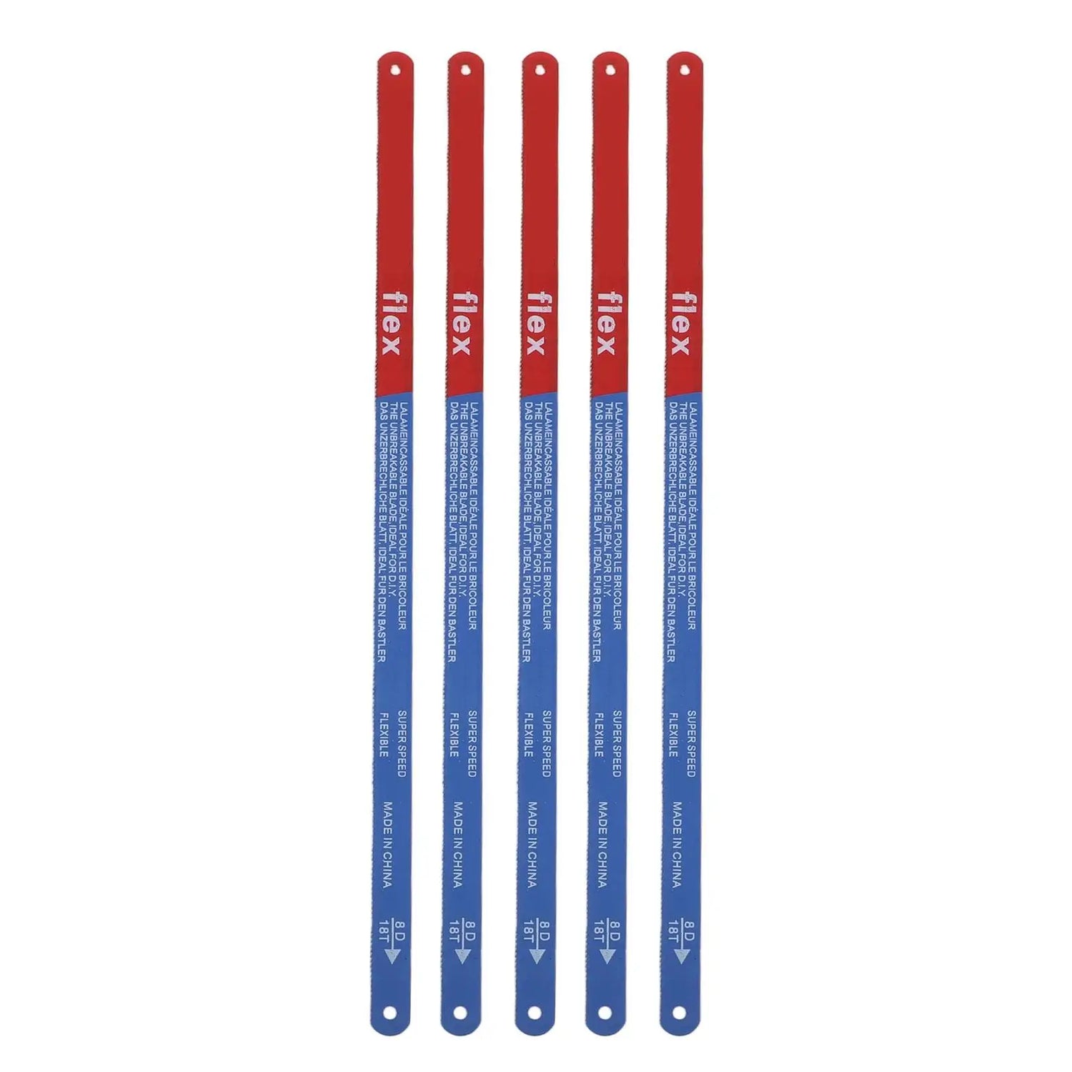 5PCS Hacksaw Blade 300mm M 35 Steel Hand Saw Blades For Blades 14T/18T/24T Bi-Metal For Meat Wood Cut For PVC Pipe Cutting