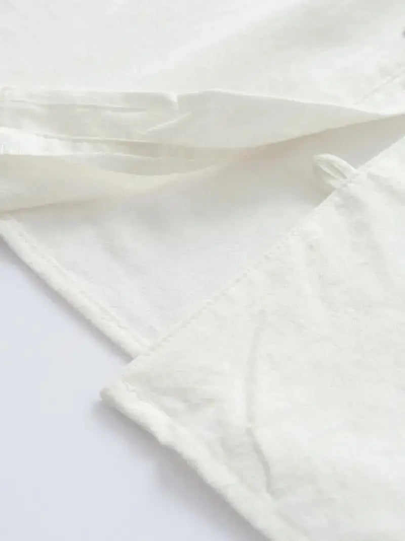 New linen shirt men&