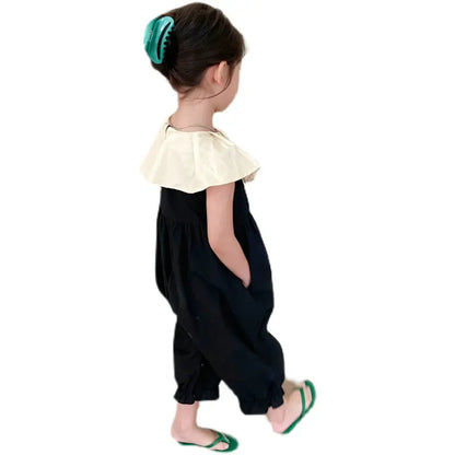 Kids Clothes Girls Fashion Casual Sweet Cotton Small Fresh Children Sets Spring Autumn Raglan Sleeve  Baby Clothes for Girls
