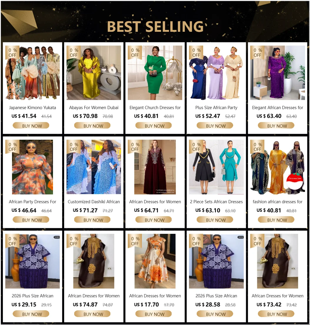 Elegant Dresses for Women 2026 Fall Fashion African 3/4 Sleeve Party Birthday New Robe Chic 3D Flower Plaid Evening A-Line Dress