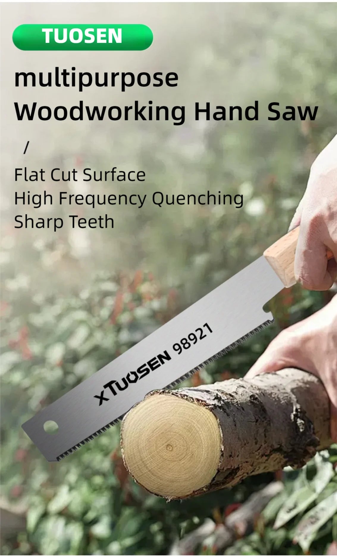 Hand Saw 6-inch Double-sided Saw Flexible Blade for Flush Cutting Household Woodworking Tools Fine Tooth Precision Flat Saws