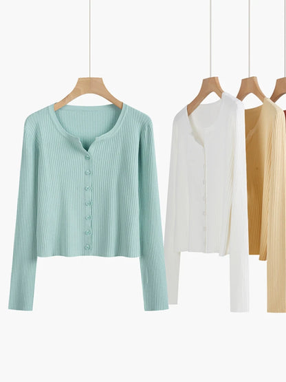 2026 Fashion Women Sweater Female Cardigan Thin Outerwear Short Short Design Sweater Long-sleeve Small Cape Blusa Feminina