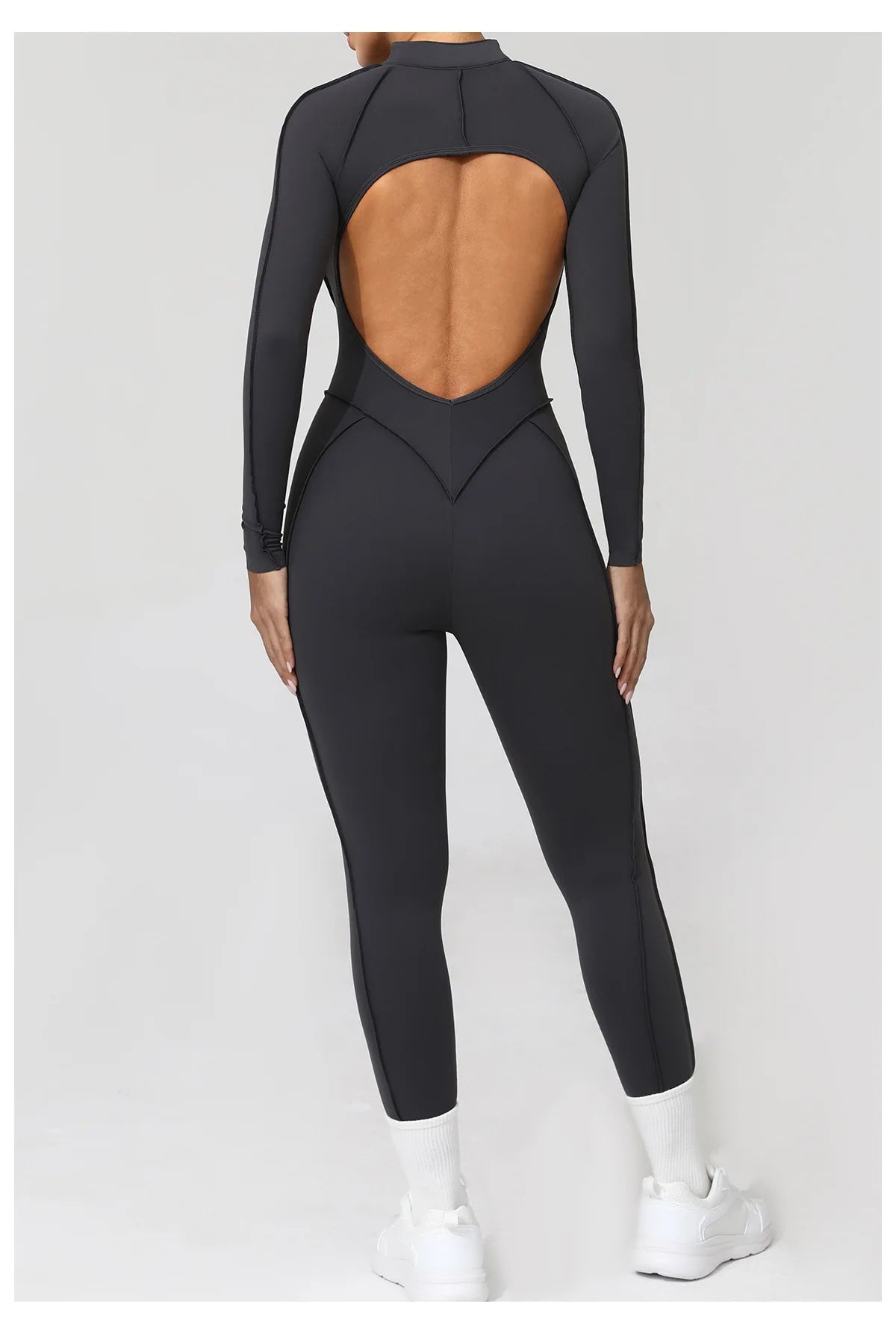 Yoga Suit Gym Set Women Training Sportswear Fitness Long Sleeved Sports Jumpsuit Women Push Up Female Workout Clothes Bodysuits