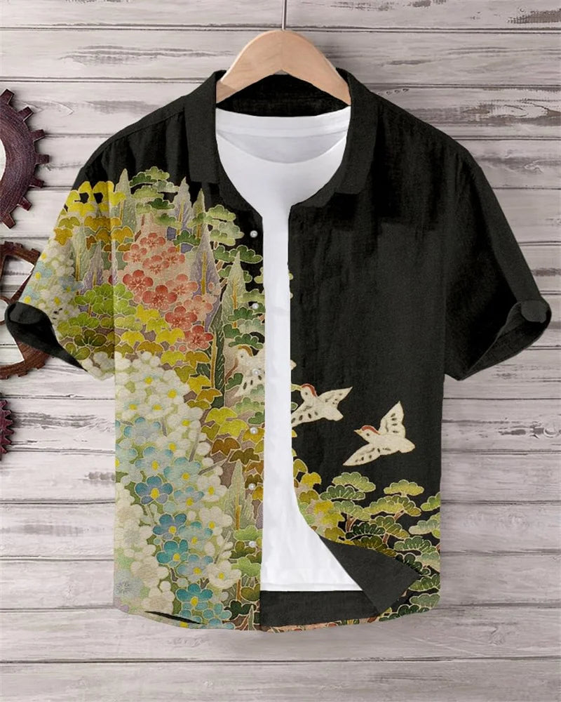 Linen Shirt-2025 Summer Men&