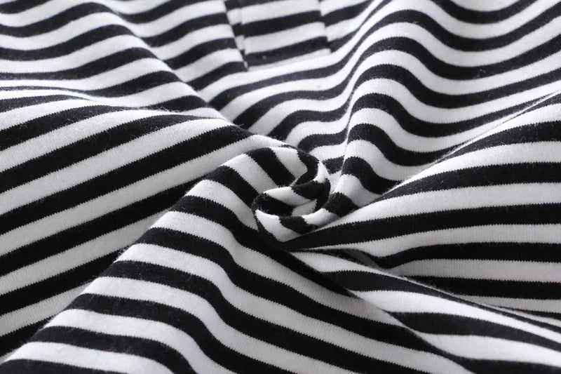 Kids Striped Clothing Sets Boys Girls Short Sleeve T-shirt+Shorts 2Pcs Children Clothes Suits Baby Tracksuit Outfits 1-5 Years