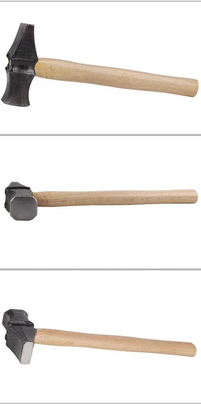 Accessories for Hand-forged Tools with Wooden Handles for Household Use Portable Woodworking Professional Hand Tools Hammers