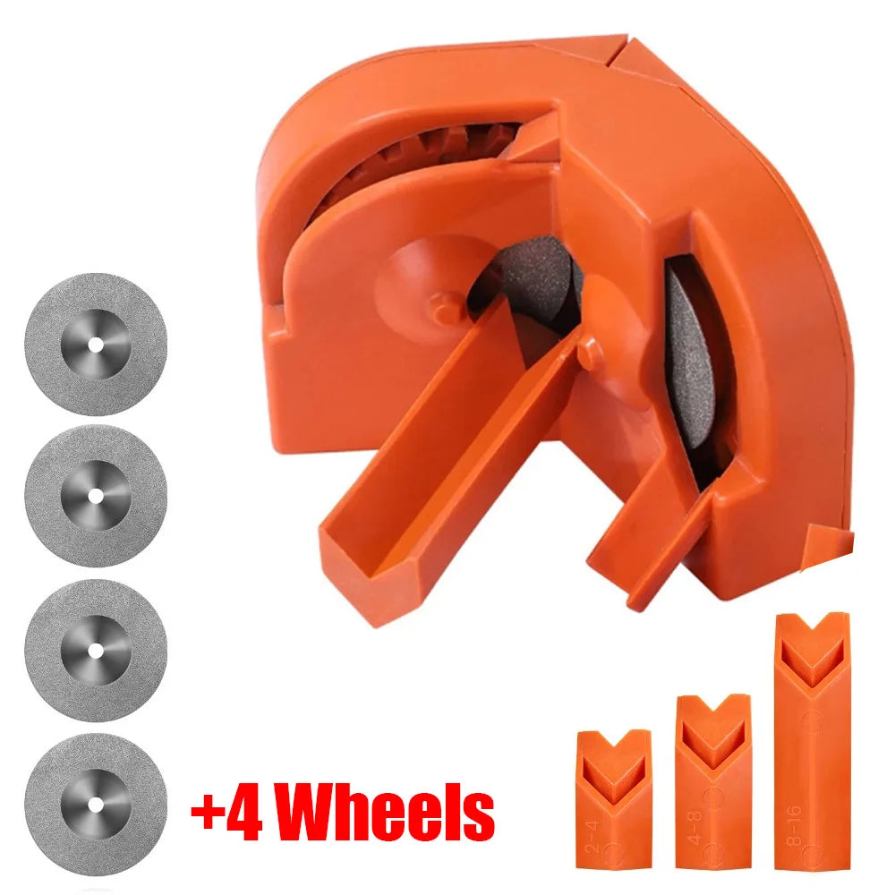 Drill Bit Sharpener Multipurpose Drill Bits Grinding Sharpener, Portable Drill Grinder Grinding Tool, Powered by Electric Drills