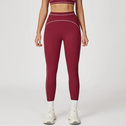 Gym Clothes Woman Yoga Pants High Waisted Tight-fitting Pants For Outdoor Running Sports Tights Leggings Workout Fitness Wear