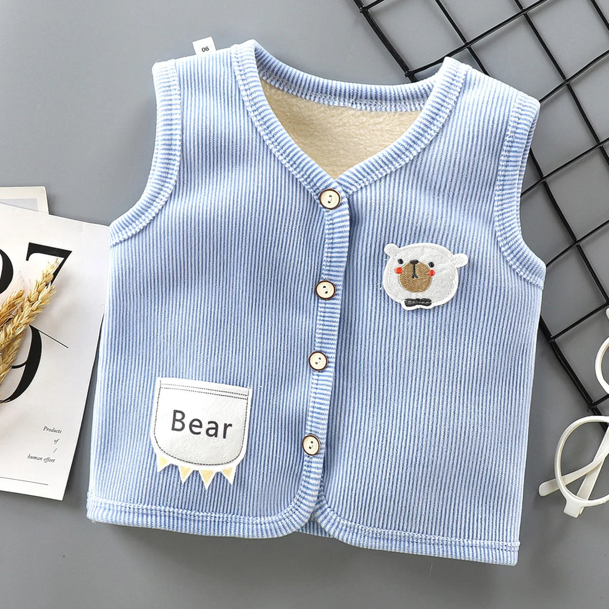 Kids Clothes Waistcoat Children&