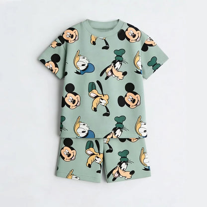 Clothes Child Boy Summer Baby Clothing Sets Kids T-shirt + Shorts Children&