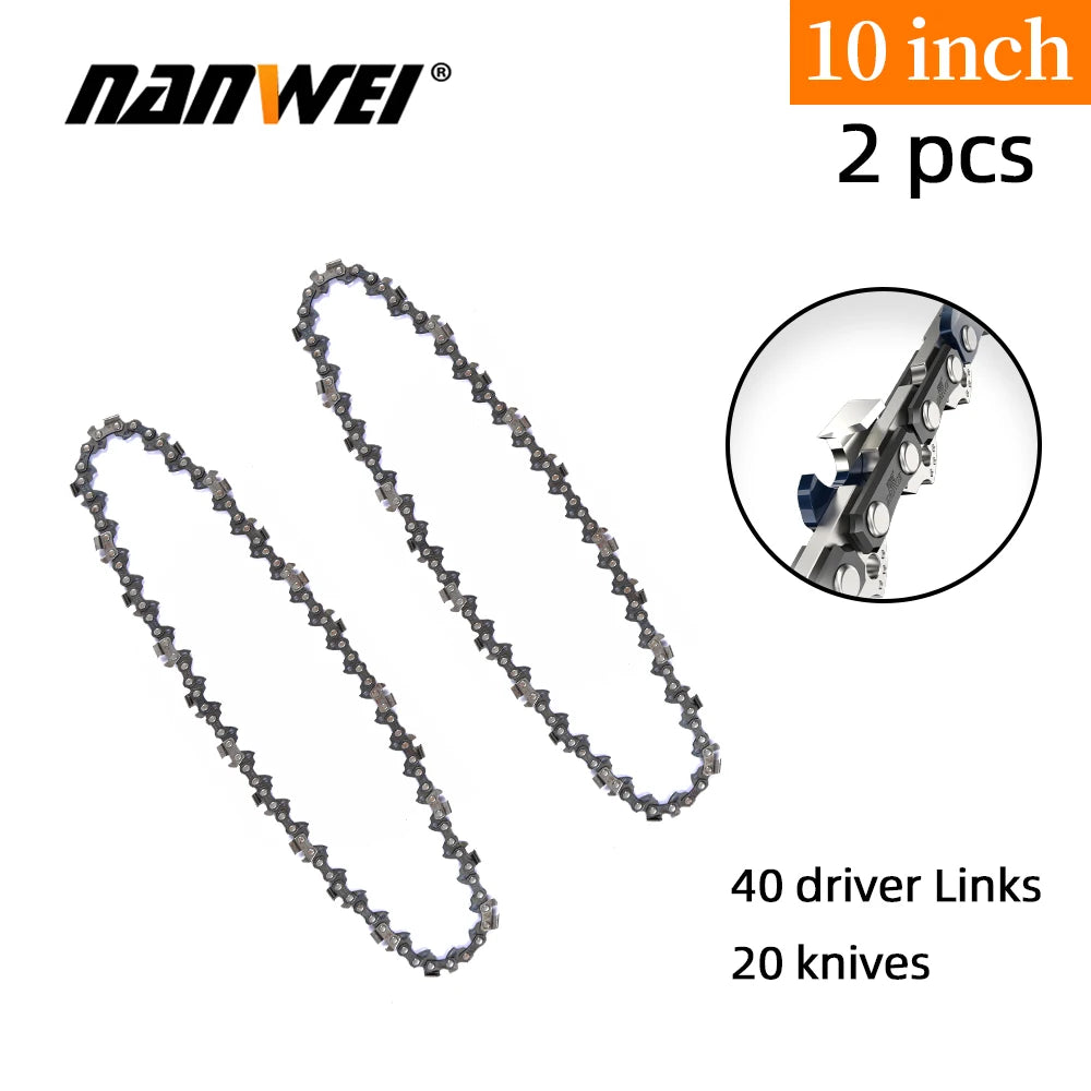 NANWEI Chains for electric chain saws 4/6/8/10/12/16 inch wood saws chain saws