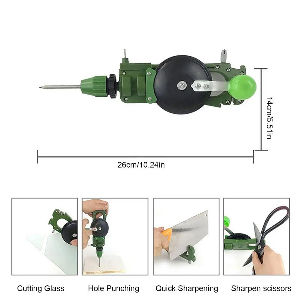 Powerful Manual Drill DIY Woodworking Hand Drill DIY Tool Hand Drill Woodworking Multifunctional  Manual Drill for Wood