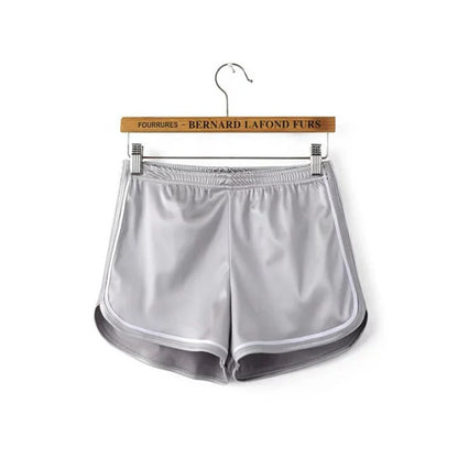 Women Shorts Summer Silk Slim Beach Casual White Shorts Hot