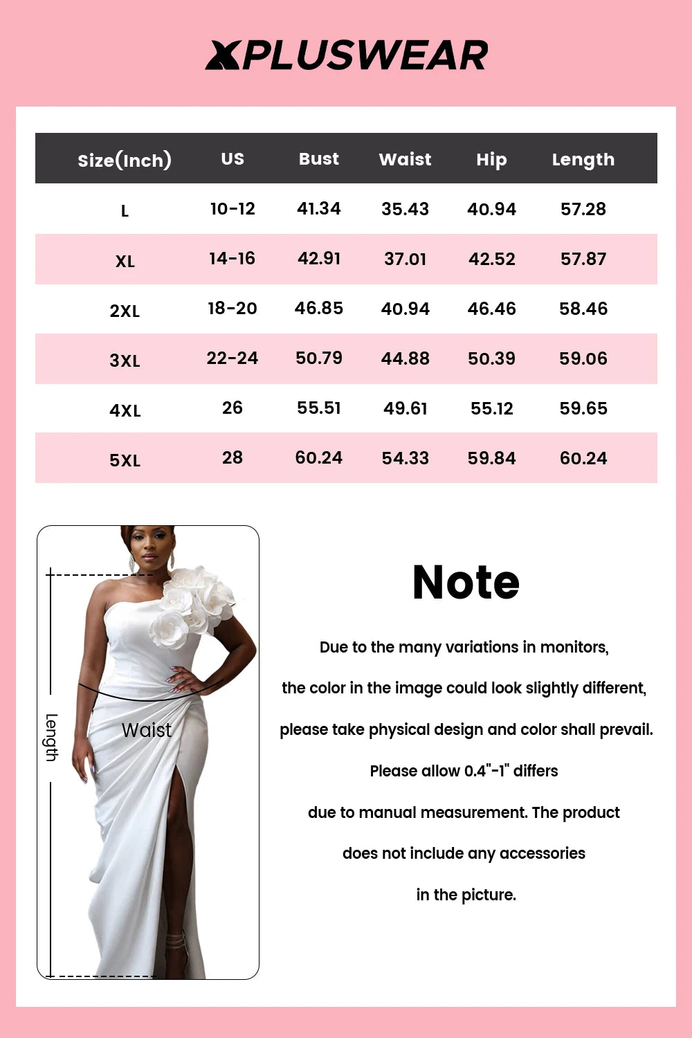 Plus Size Wedding White Elegant One Shoulder Strappy 3D Maxi Dresses