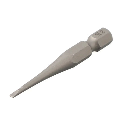 1pc 50mm Length 1/4Inch Hex Slotted Cross Screwdriver Bits PH1 PH2 PH3 SL3 SL4 SL5 SL6 Alloy Steel Electric Screw Drivers Tools