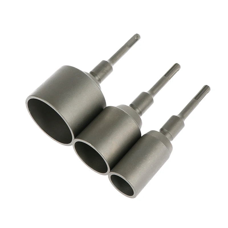Forged Steel SDS-Plus Ground Rod Driver, Heavy Rotary Hammer Drills, T Post Drill Converter.
