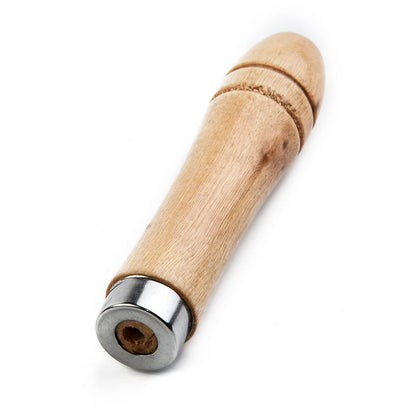 5PCS Wooden Files Handle Hand Tools Handle Wood Replacement Accessories Woodworking File Handle Screwdrivers Hand Drills Handles