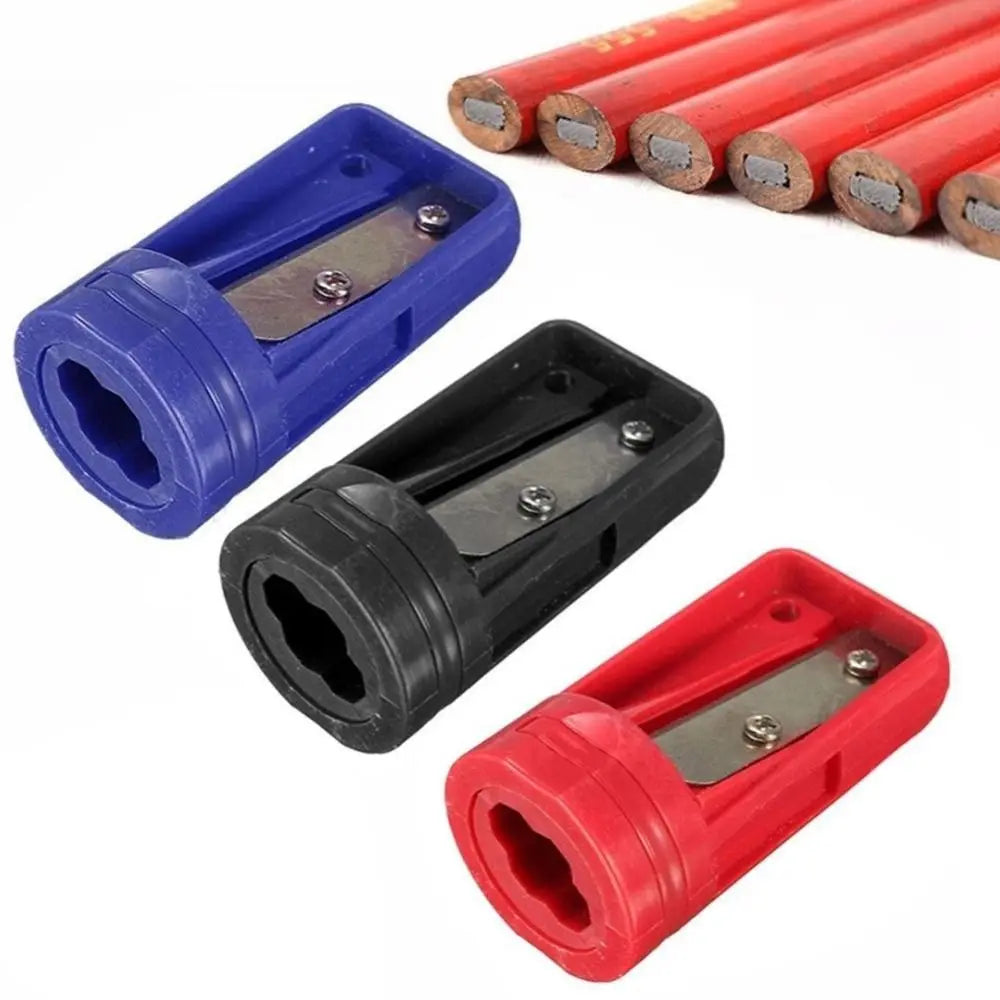 Woodworking Hand Tools Manual Woodwork Pencil Cutter Portable Useful Carpenter Pencil Sharpener Practical Blue Narrow Sharpening