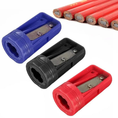 Woodworking Hand Tools Manual Woodwork Pencil Cutter Portable Useful Carpenter Pencil Sharpener Practical Blue Narrow Sharpening