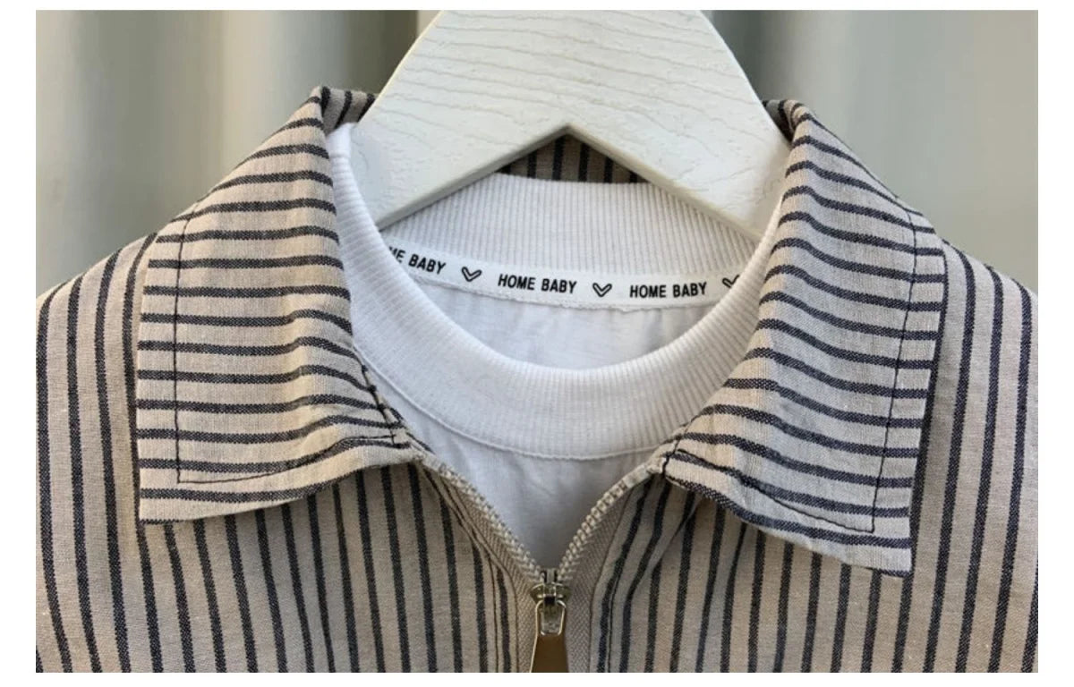 Kids Boys Clothing Set 2025 New Fashionable Baby Summer Clothes Children&