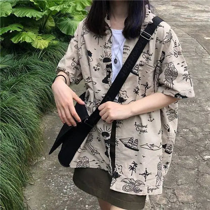 Shirts Women Linen Mandarin Collar Cropped Boxy Fit Tea Ceremony Zen Minimalist Blouse For Meditative Female Calm Daily Outfit