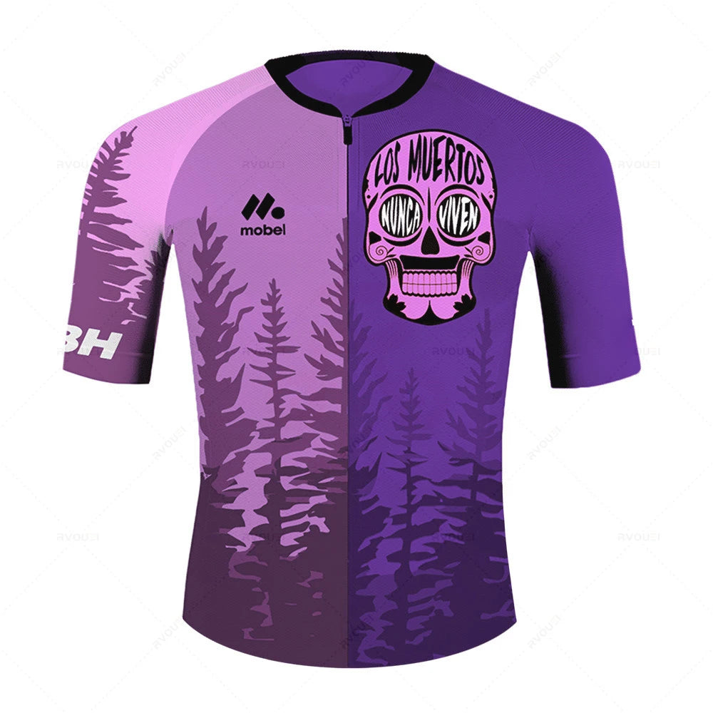 Cycling Jersey Set Team Racing Bike Clothes Summer Mountain Bicycle Clothing Men&