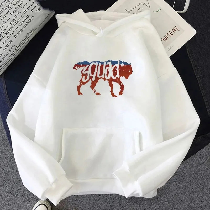 Hoodie for Autumn/Winter Soft Sweatshirt Women/men Aldult with Pocket Cartoon Clothing Moletom Casual Hoody