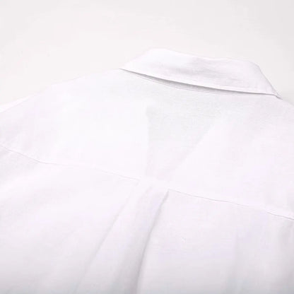 Linen Shirt Women&