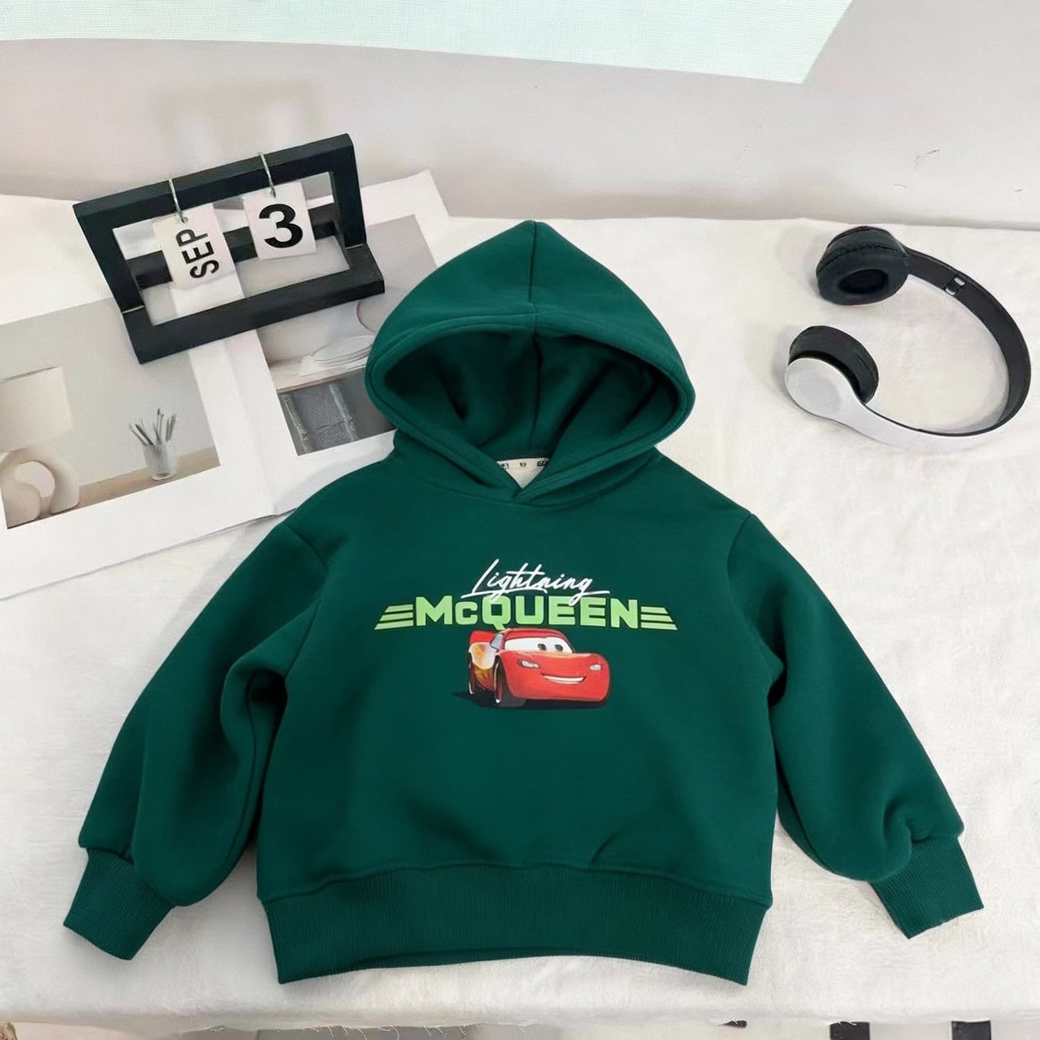 Hoodies For Kids Clothing Spring New Style Cartoon Car Fashion Sweatshirts Tops Hooded Long Sleeved Children&